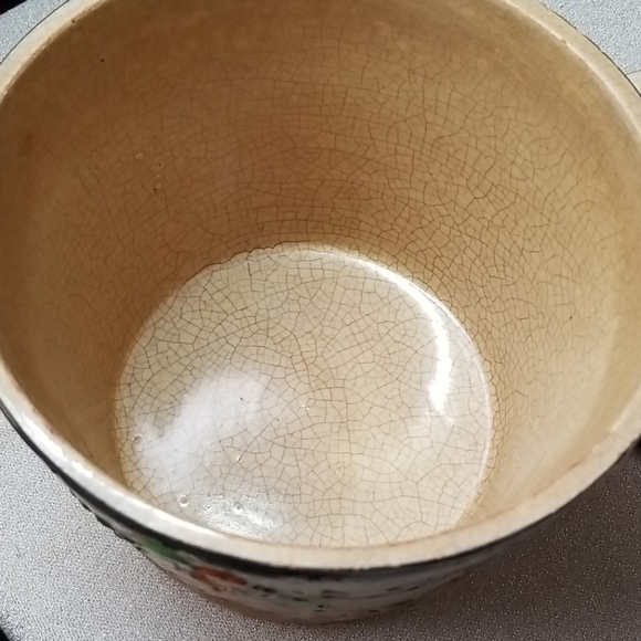 VTG Japan Ceramic Cookie Biscuit Jar - Picture 4 of 6